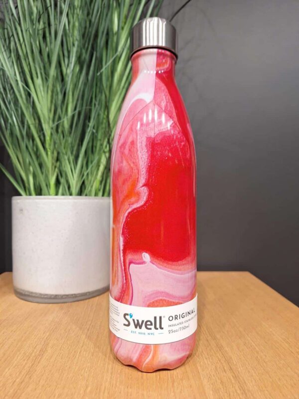 DRIKKEFLASKE ROSE AGATE 750 ML SWELL