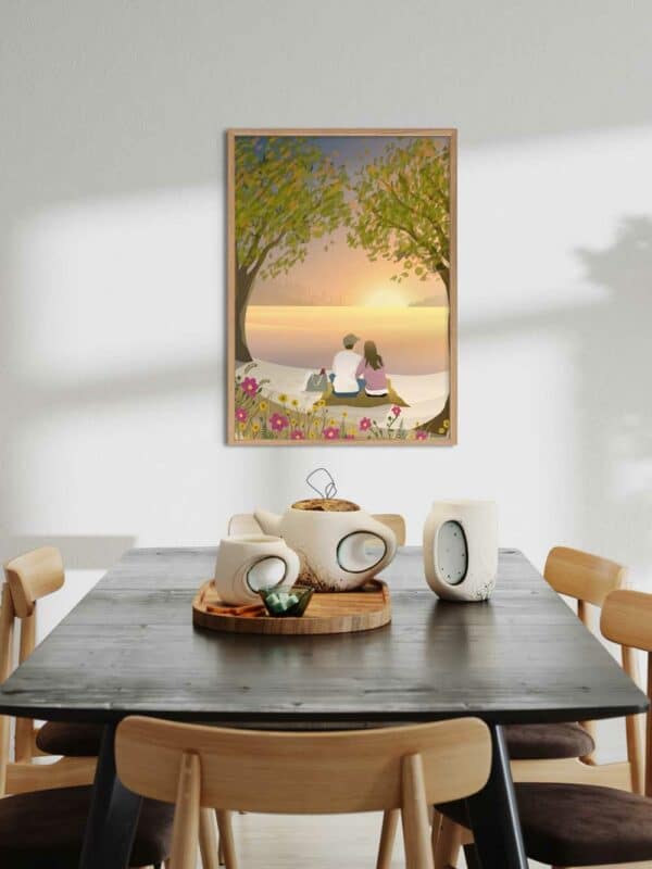 POSTER PEACFUL MOMENT 30X40 CM VISSEVASSE - Bilde 2
