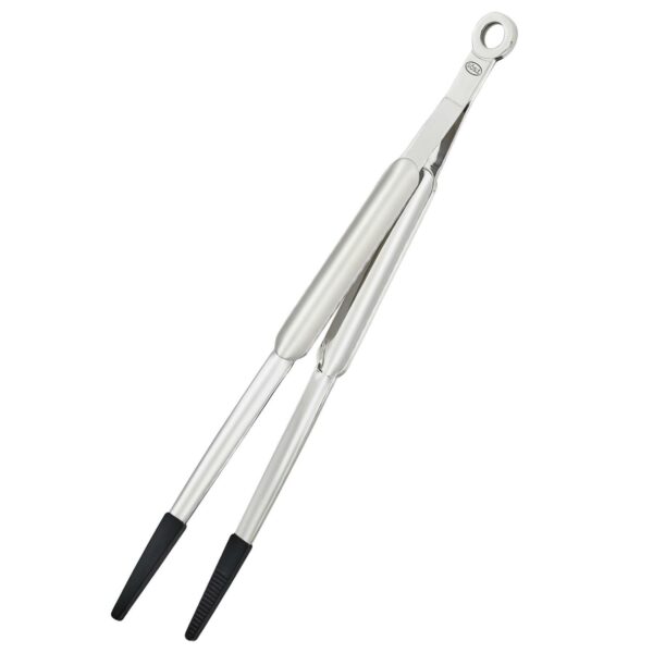 STEKEPINSETT/MATPINSETT STÅL/SORT L32CM RÖSLE - Bilde 2