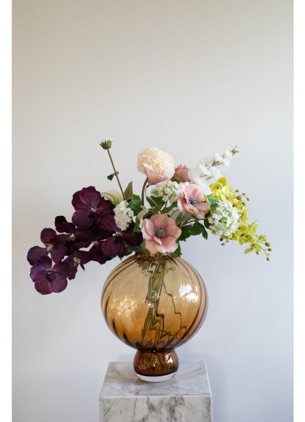 Orchid (7 heads) Burgundy - Bilde 3