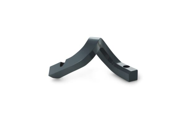 Crooked Candlestick Two Aluminium Grey - Bilde 2