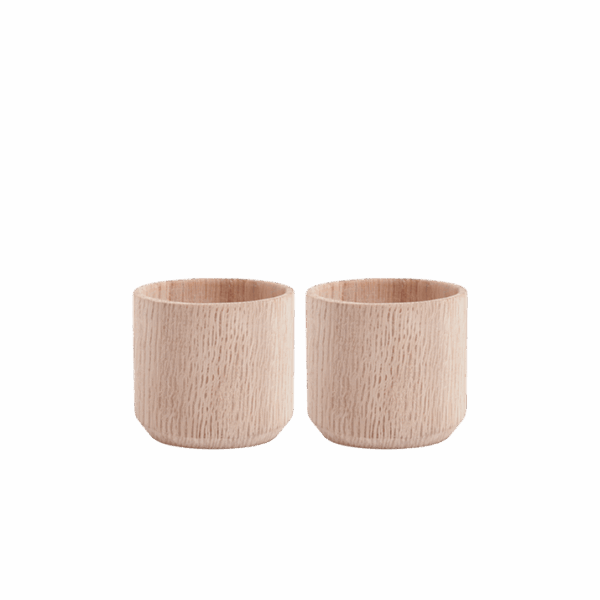 Egg Me, eggeglass 2pk, Eik Natur - Bilde 5