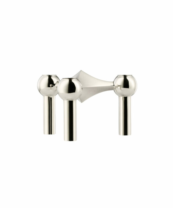 Stoff Nagel lysestake 1 modul, Krom - Bilde 3
