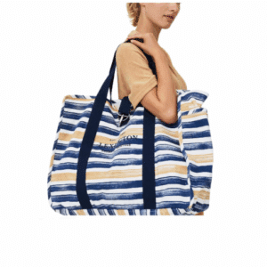 Lexington Strandveske Madison Striped Print