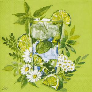 Cocktailservietter, Green Cocktail