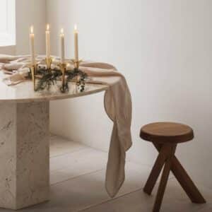 Bloom Botanica lysestake 4 lys gull