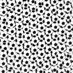 Cocktailservietter, Soccer Black