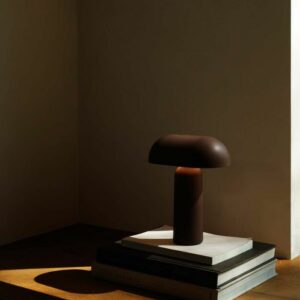 Porta Bordlampe Brun