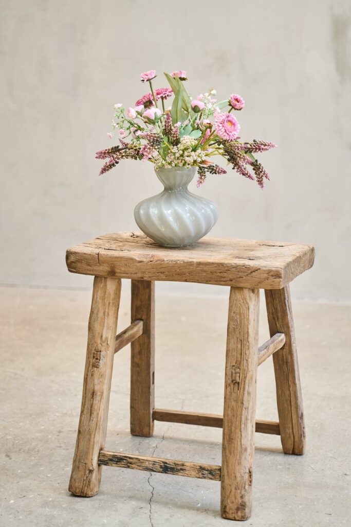 Brudeslør Stilk Rosa 40 cm