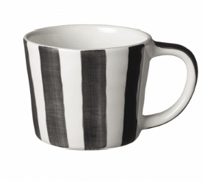 Krus Cappuccino Capri Svart