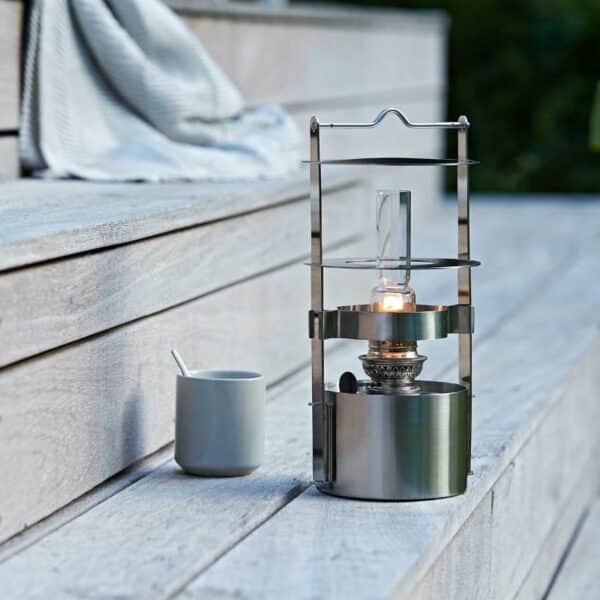 EM Skipslampe 34 cm steel