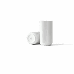 Lyngbyvase Porselen 20cm, Hvit