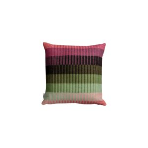 Ullpute 50x50cm, Åsmund Gradient Rosa/Grønn