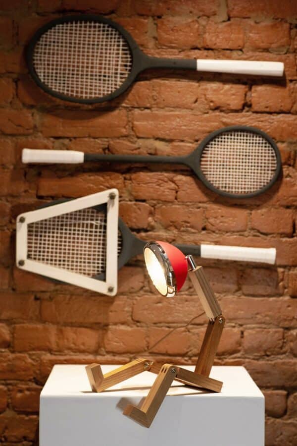 Mr. Wattson Bordlampe Mini Flash Red - Bilde 2