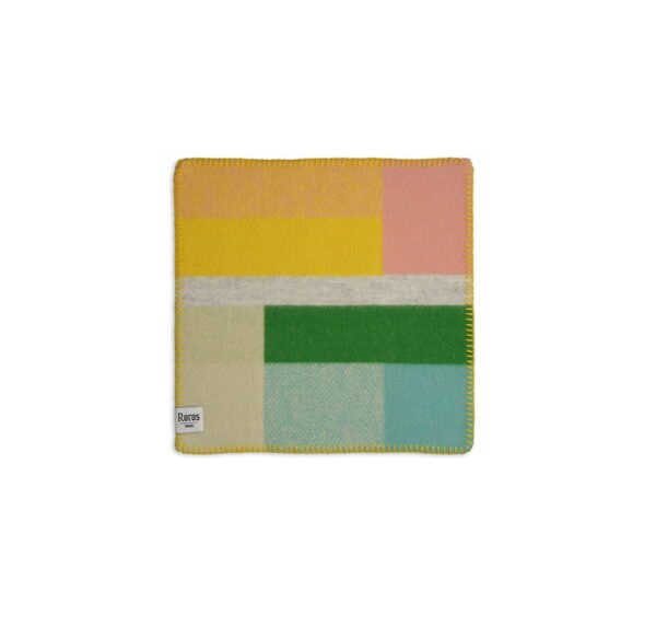 Ull Sitteunderlag 45x45cm, Mikkel Pastell
