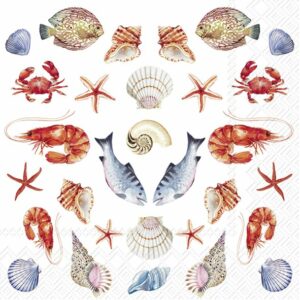 Lunsj Serviett Sea Potpurri