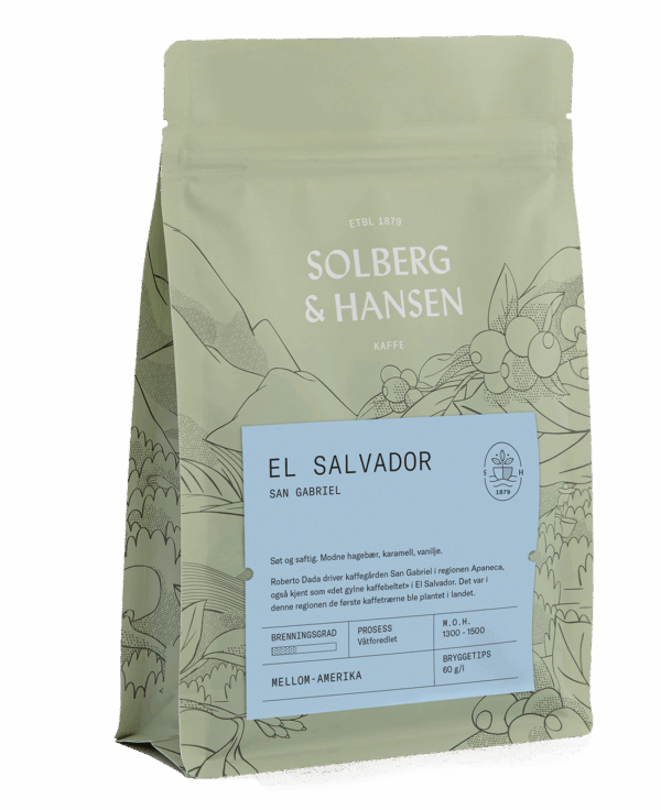 El Salvador- San Gabriel Kaffebønner 250gr