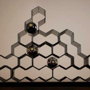 Vinstativ tråd Rocks 19,5 cm Black