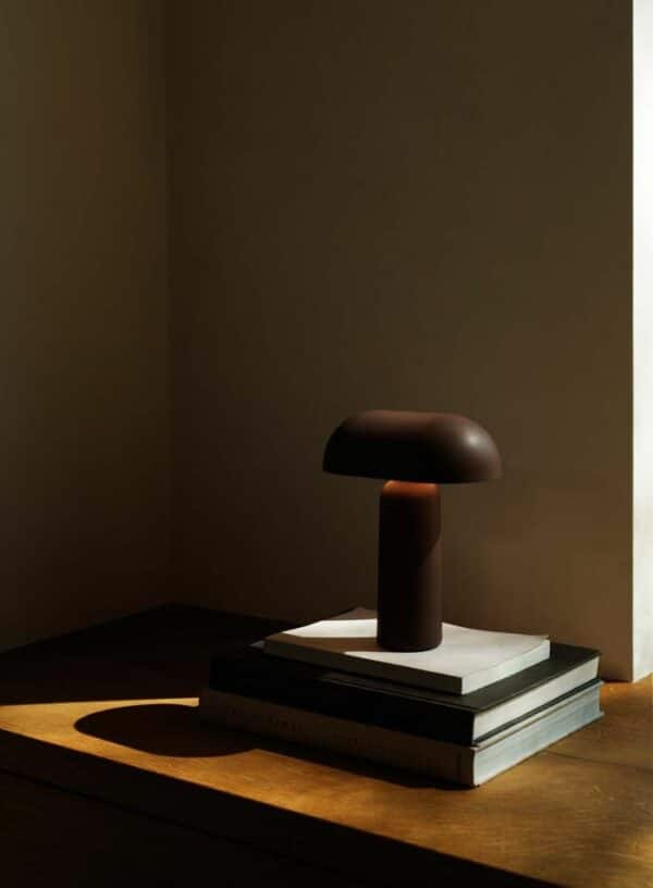 Porta Bordlampe Brun