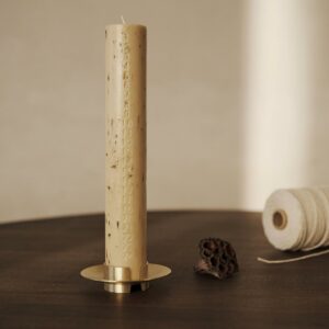 Mura Kalenderlys Beige Ferm Living