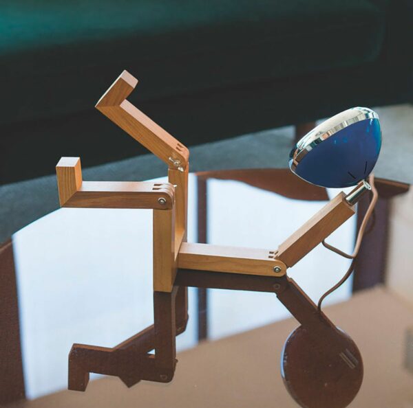 Mr. Wattson Bordlampe Cobra Blue
