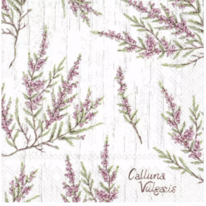 Lunsj Serviett Callunia Vulgaris Grey