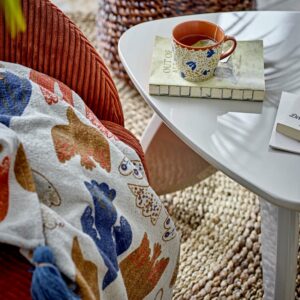 Jubileumspledd, Brunt, Resirkulert Bomull