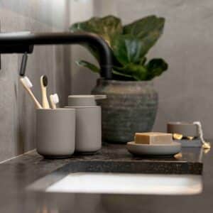 Ume Såpeskål Dia. 12 x 3 cm Taupe