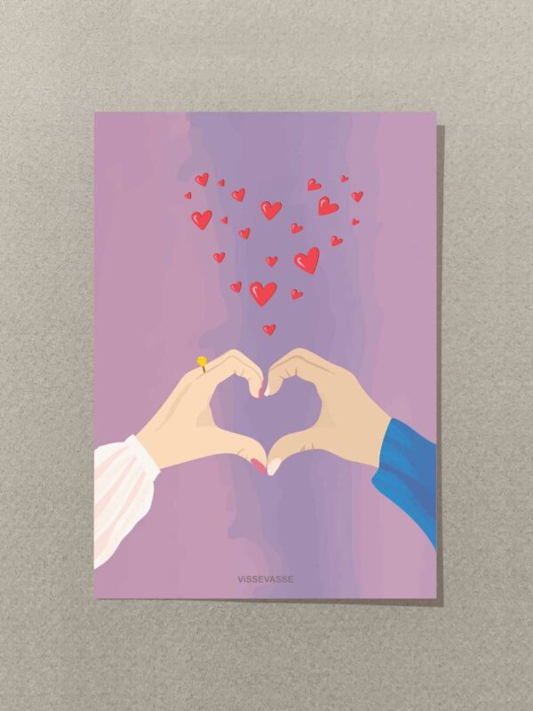 Kort A7, I heart You - Bilde 2