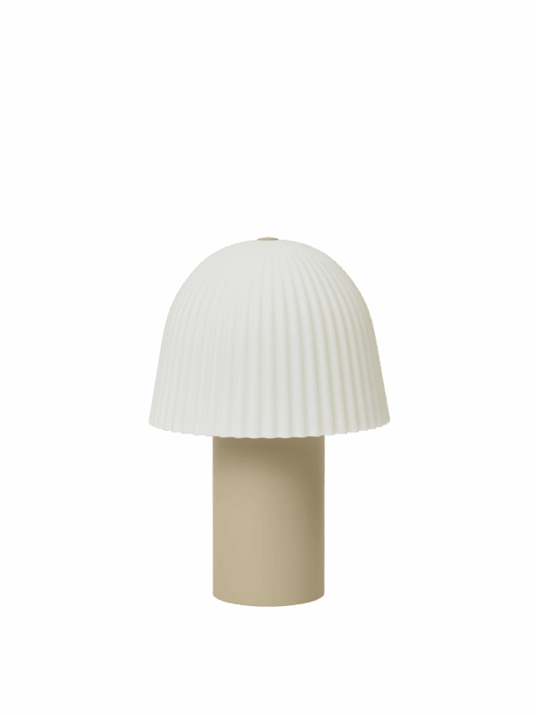 Frill Portable Lamp - Cashmere/White - Bilde 2