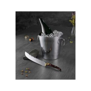 Laguiole champagnesabel 27 cm stål/tre