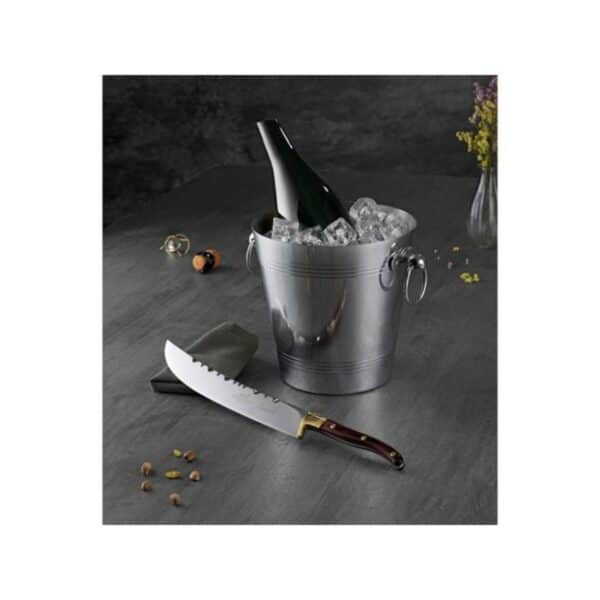 Laguiole champagnesabel 27 cm stål/tre