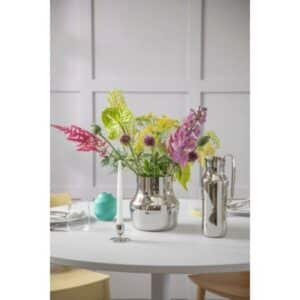 Dorotea Lysestake Dia 7 x 5,5 cm Blankt stål