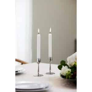 Dorotea Lysestake Dia 7 x 12cm Blankt stål