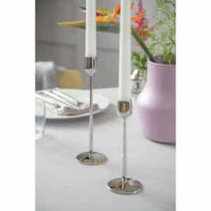 Dorotea Lysestake Dia 7 x 18cm Blankt stål