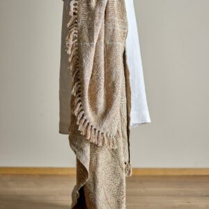 Bresso Pledd, Brunt, Resirkulert Bomull