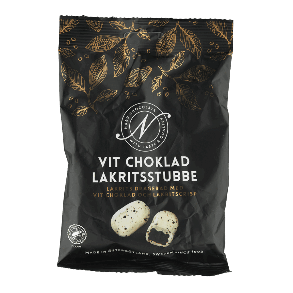 Hvit Sjokoladelakrisstump