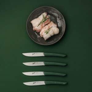Color Green biffkniver 11cm, 4 stk