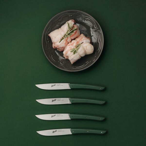 Color Green biffkniver 11cm, 4 stk