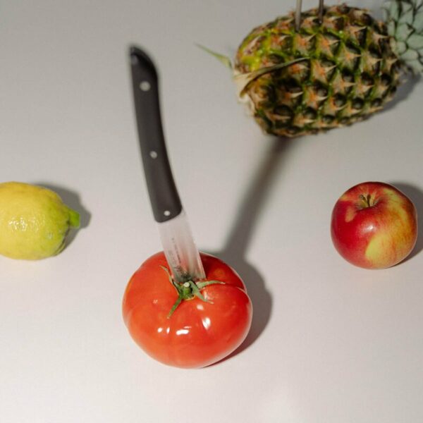 Color Black biffkniver 11cm, 4 stk