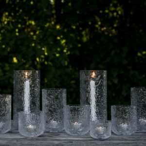 Lyslykt Mønstret d11 h25 cm