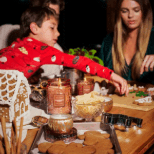 Duftlys 25t, Gingerbread Chalet
