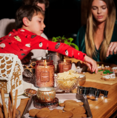 Duftlys 25t, Gingerbread Chalet