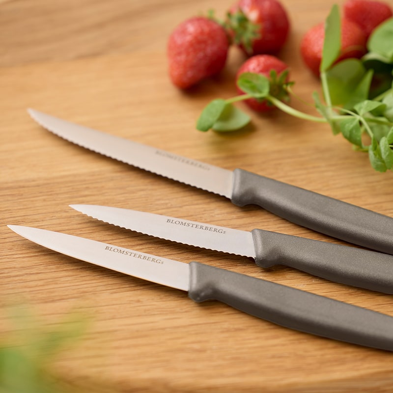 Blomsterberg – Urteknive grå 3 stk.