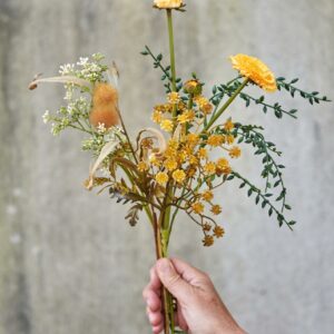 Gren med Blomster 35cm