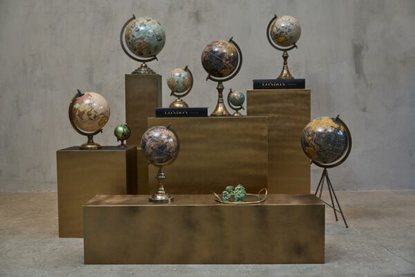 Ornamentkule Globus glass