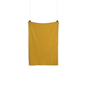 Ullpledd 135x200cm, Pastille Sun Yellow