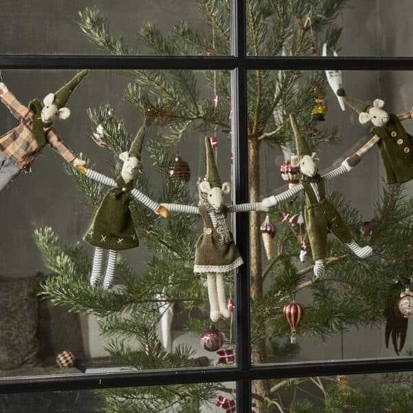 Axel & Lea med magnet 2 stk. H20 cm