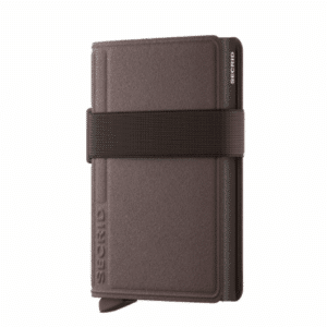 Skimmingsikker kortholder Brun/brun m/bånd