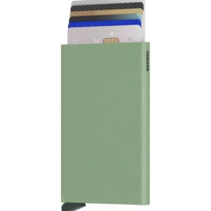 Skimmingsikker Enkel Kortholder, Pistachio